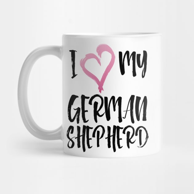 I heart my German Shephers! Especially for GSD owners! by rs-designs